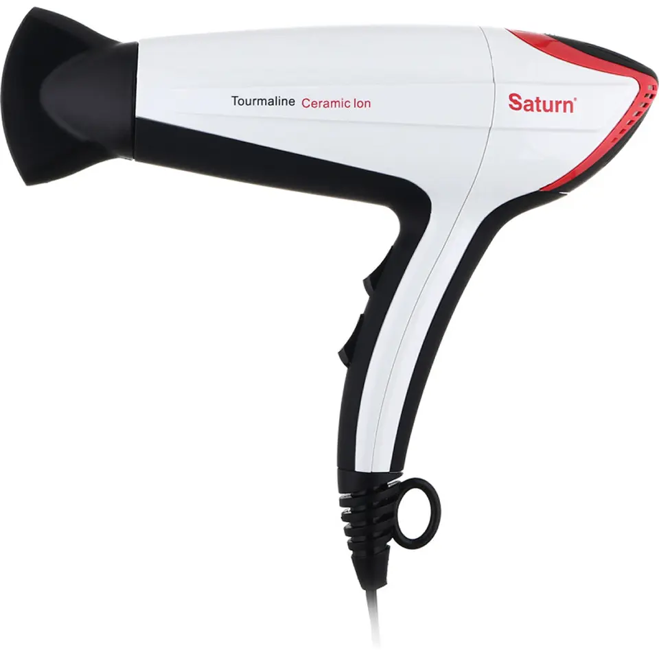 Фен Saturn ST-HC7263 (White/Black/Red)