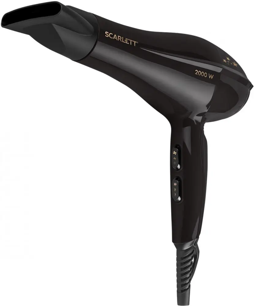 Фен Scarlett Goldstars SC-HD70I78 (Black)