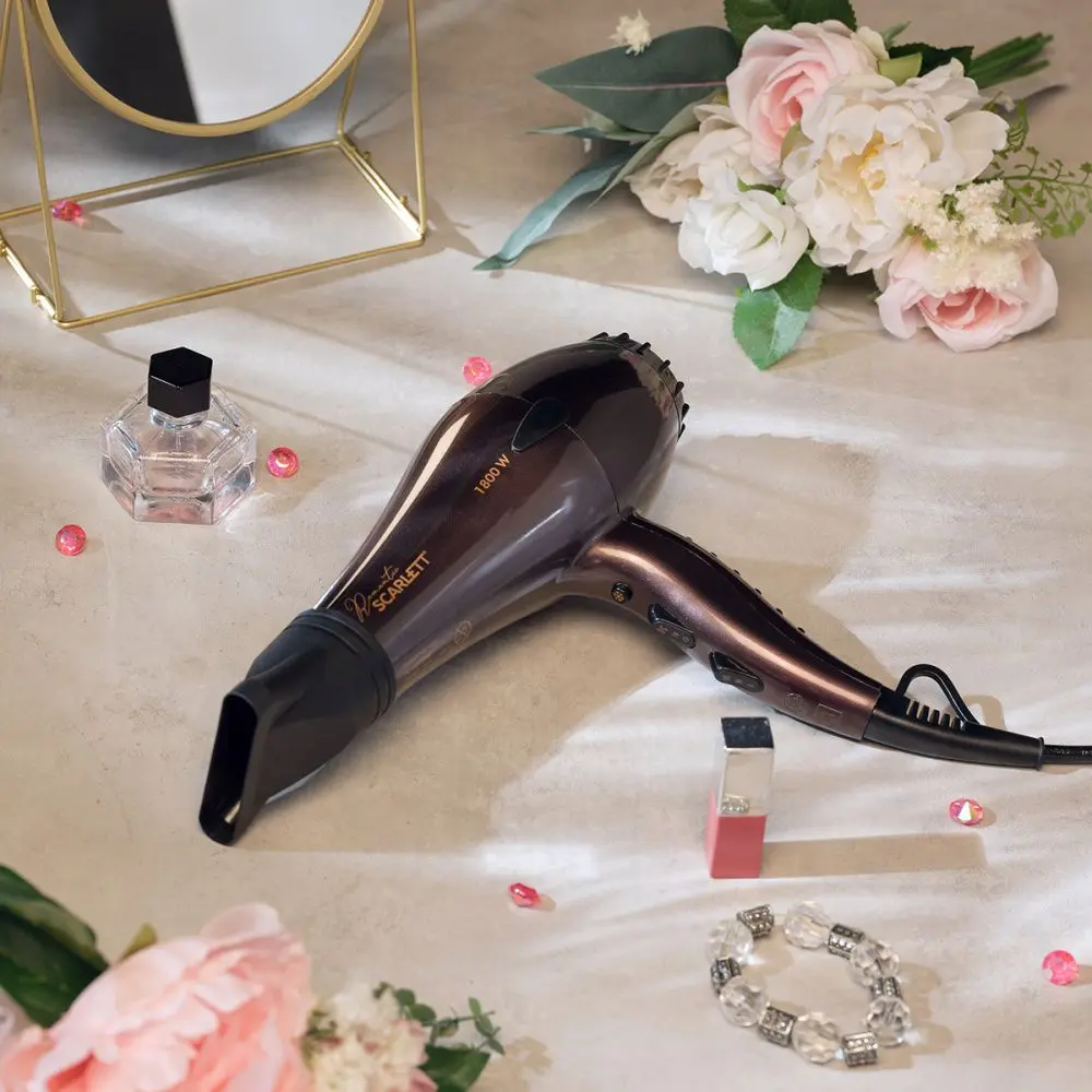 Фен Scarlett Romantic SC-HD70I84 (Mocha/Gold) - 4