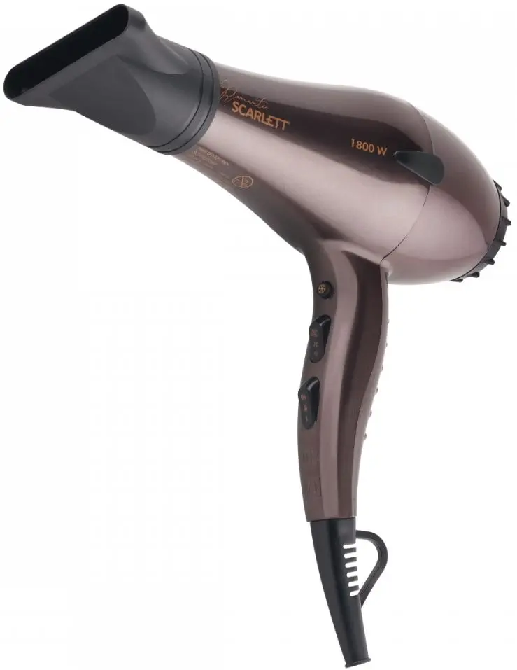 Фен Scarlett Romantic SC-HD70I84 (Mocha/Gold)