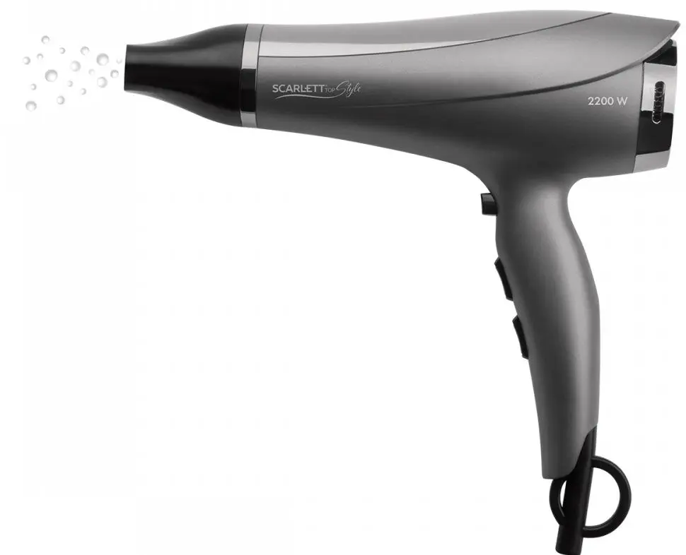 Фен Scarlett SC-HD70I74 (Graphite) - 4