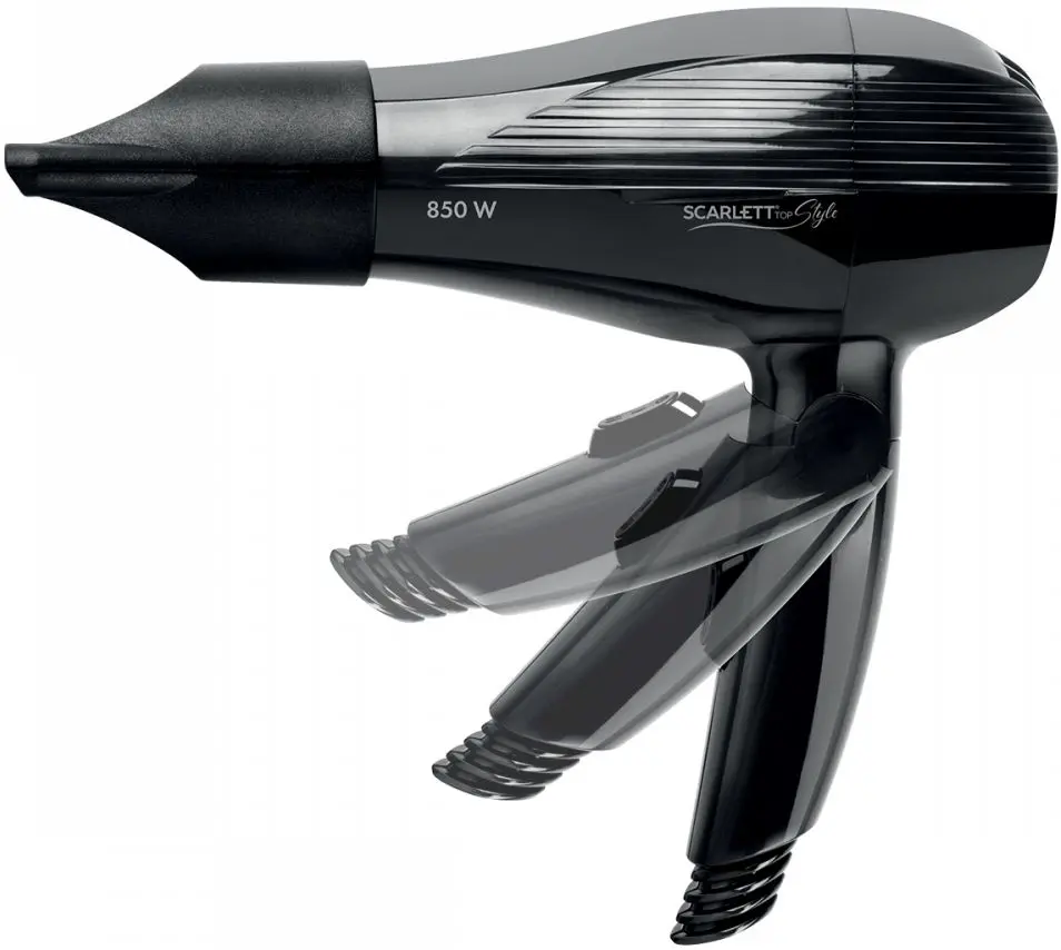 Фен Scarlett Top Style SC-HD70IT23 (Black) - 2
