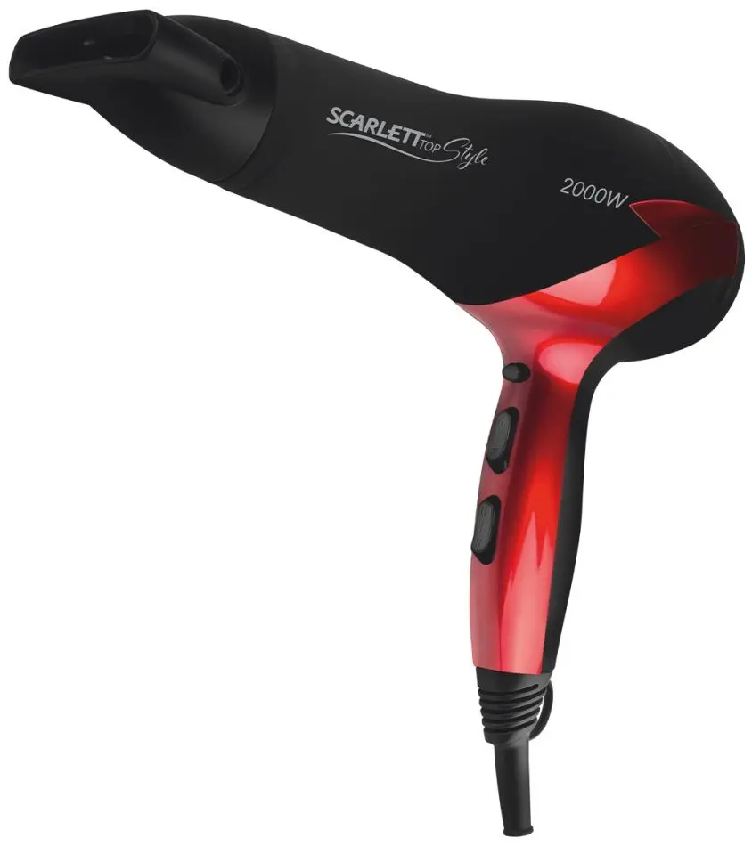 Фен Scarlett Top Style SC-HD70I47 (Black/Red)