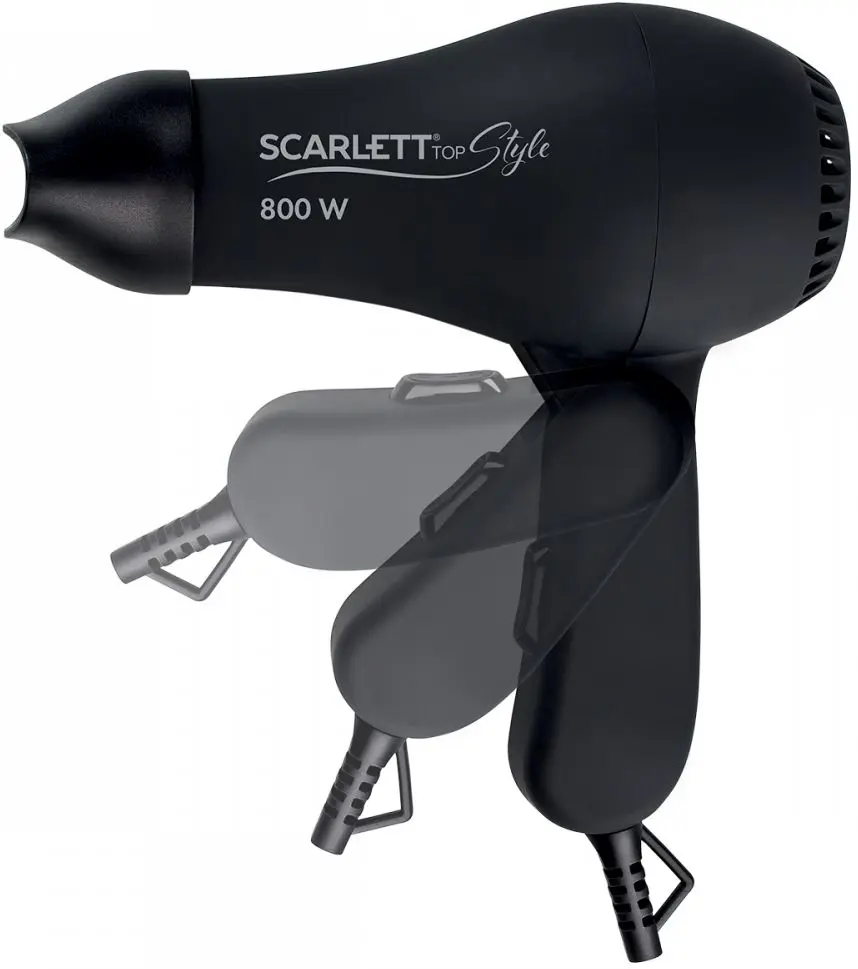 Фен Scarlett Top Style SC-HD70T02 (Black) - 3