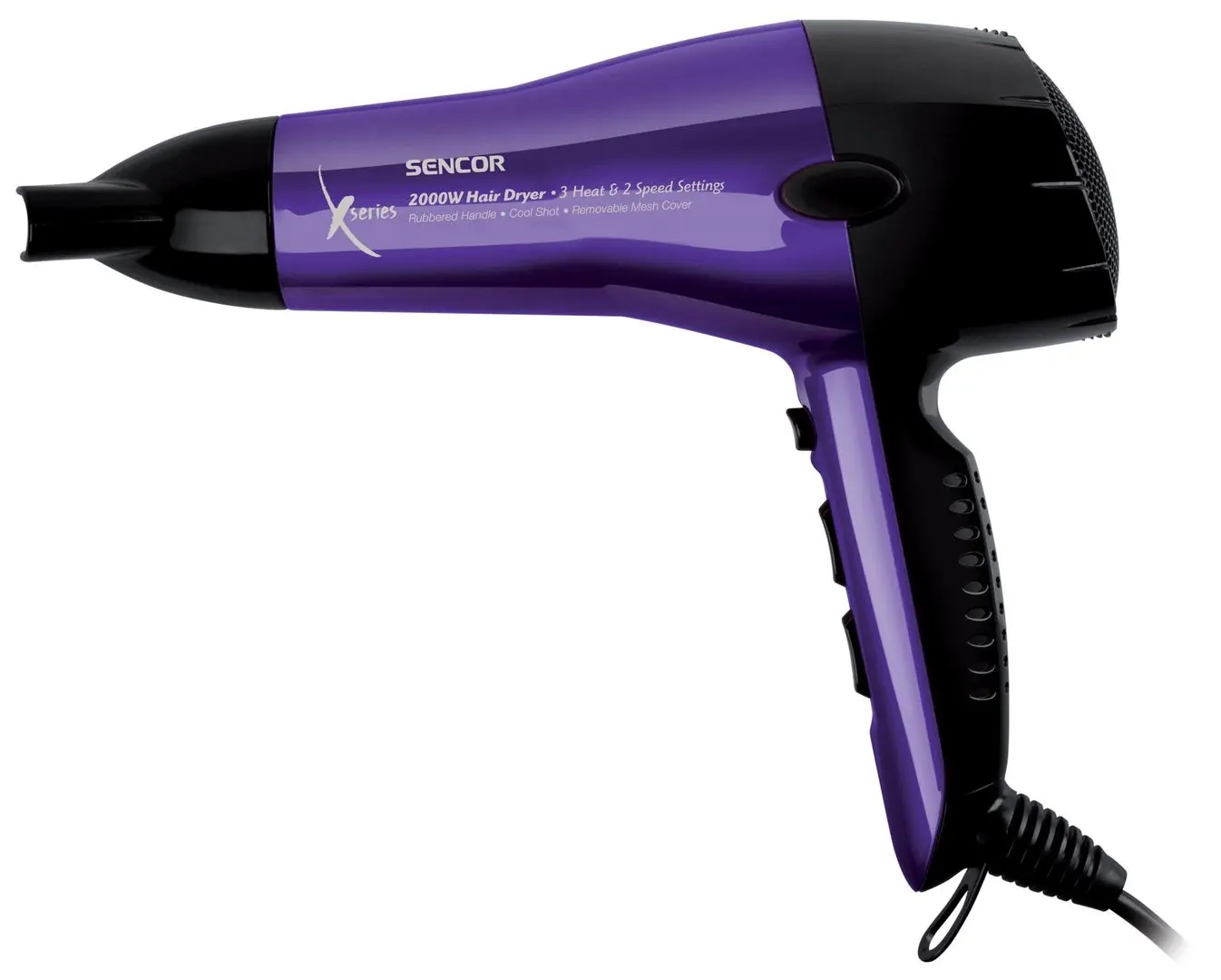 Uscator de par Sencor SHD 6600V (Black/Purple)