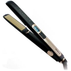 Set uscator + placa de indreptat parul Trisa Glamour Profesional (Black/Gold) Thumb