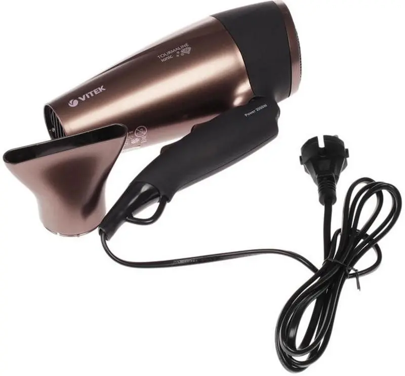 Фен Vitek VT-2238 (Brown) - 2
