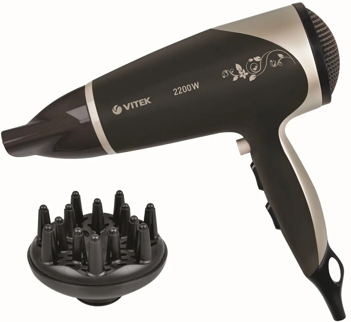 Uscator de par Vitek VT-2327 CL (Black/Silver) - 2