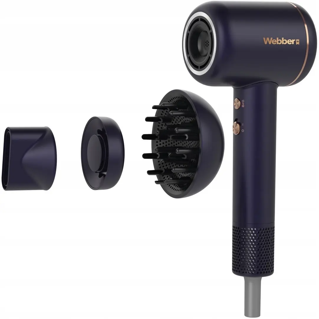 Фен 3в1 Webber Venta 05HD-1698 (Dark Blue)