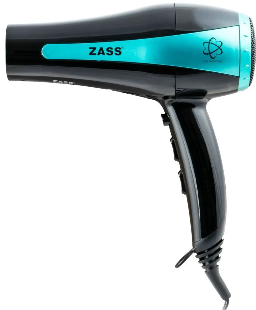 Фен Zass ZHD 05 (Black/Blue)