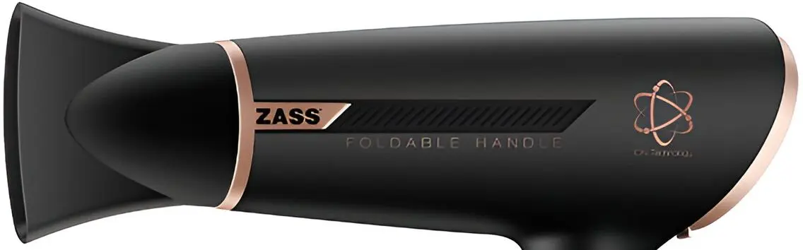 Uscător de păr Zass ZHD 20 (Black/Rose Gold)