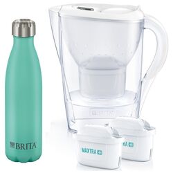 Фильтр-кувшин Brita BR1043007 Marella + Maxtra+ x2 + Termos (White)