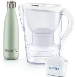 Фильтр-кувшин Brita BR1046231 Marella + Maxtra+ x2 + Termos (White/Green)