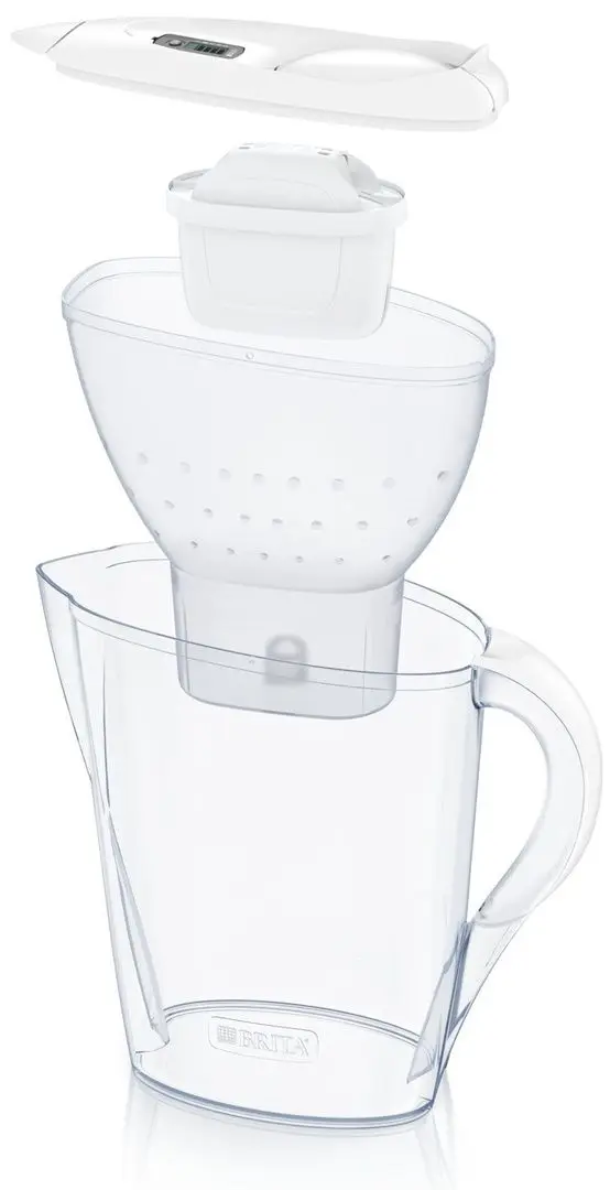 Фильтр-кувшин Brita Marella 2.4L + 3 фильтрa Maxtra+ (White) - 3