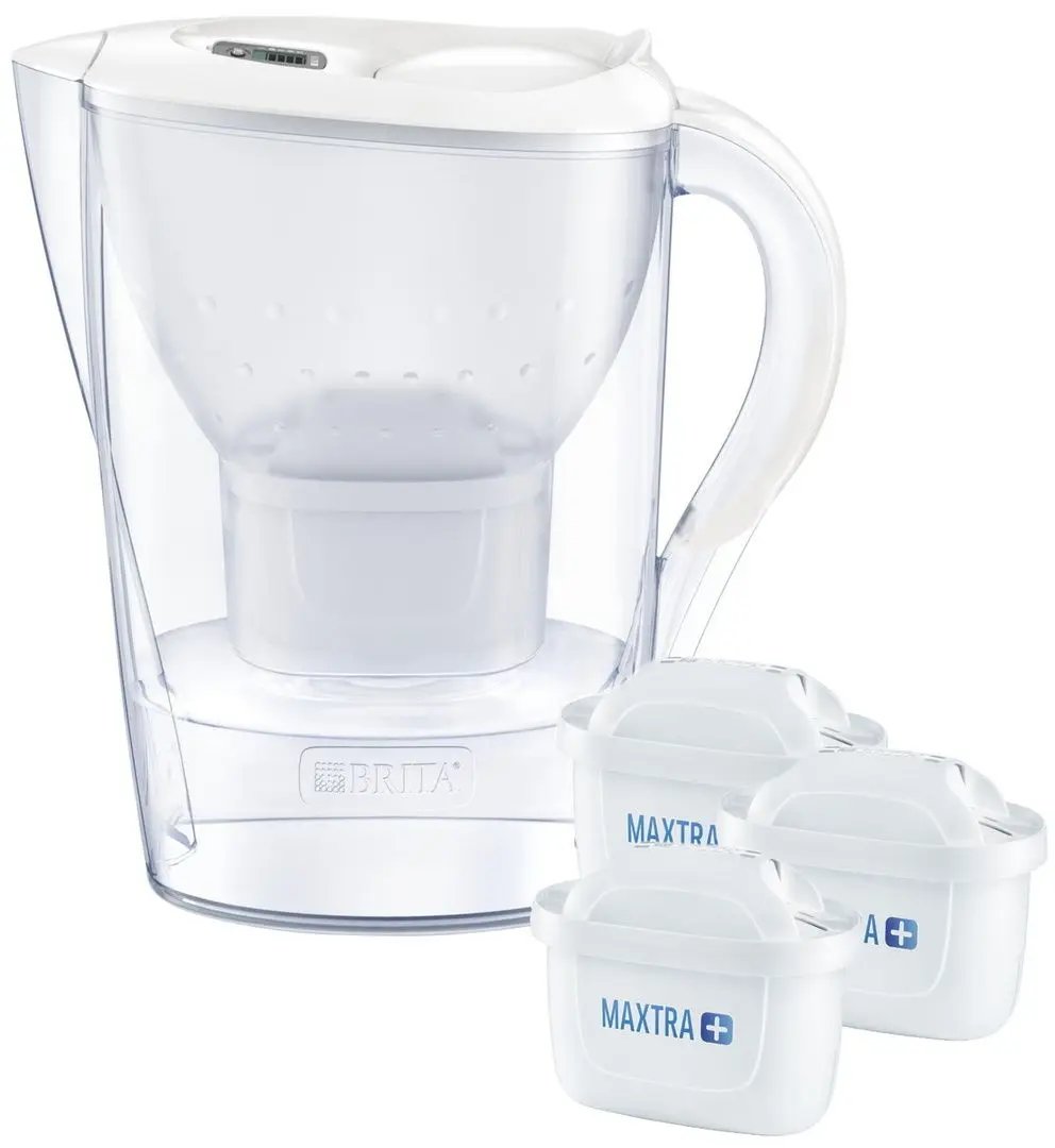 Фильтр-кувшин Brita Marella 2.4L + 3 фильтрa Maxtra+ (White)
