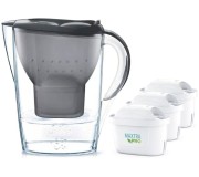 Cana filtranta Brita Marella + 3 filtre Maxtra Pro (Grey)