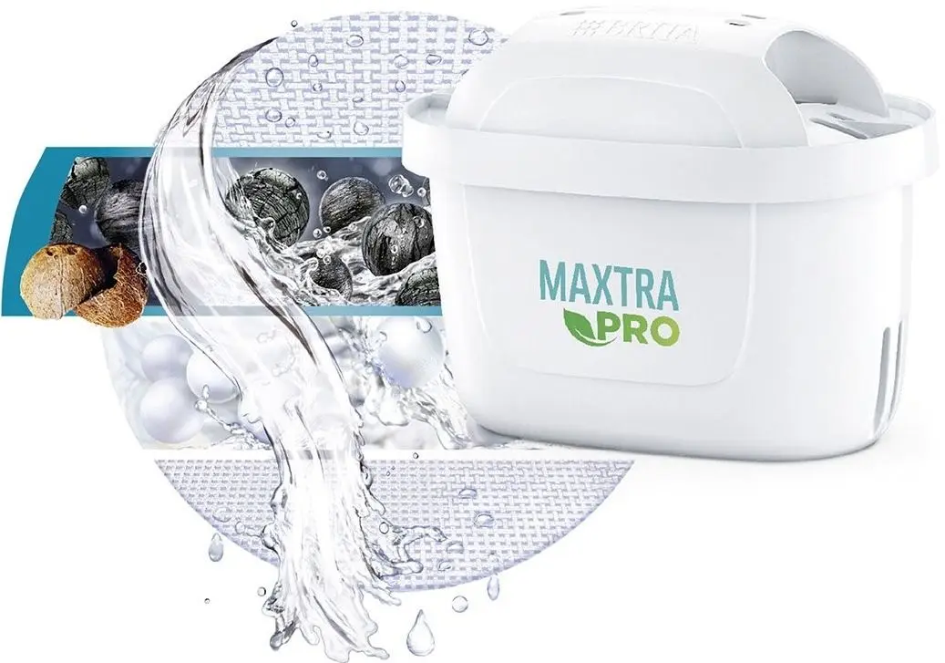 Cană filtrantă Brita Marella + 3 filtre Maxtra Pro Pure Performance (Graphite)