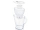 Filtru-cana Brita Marella + 3 filtre Maxtra Pro Pure Performance (White)