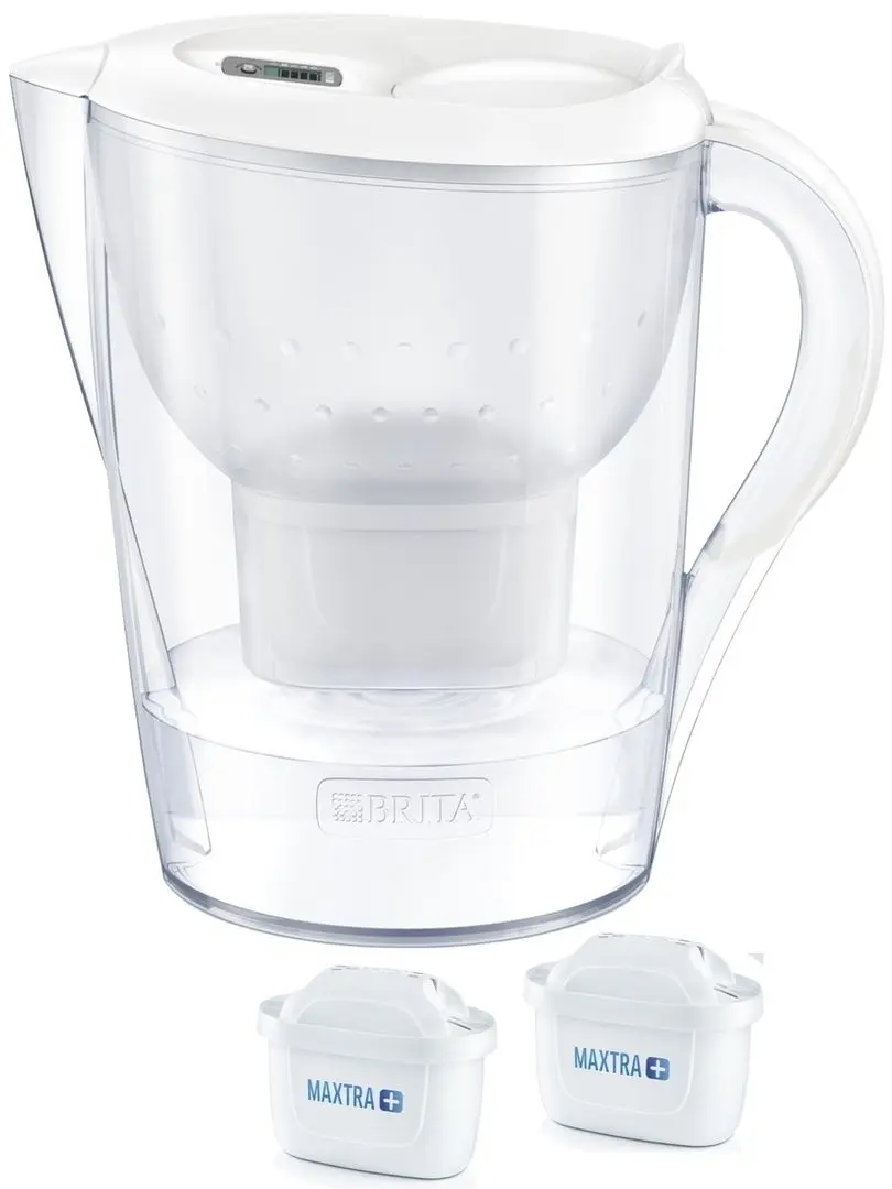 Фильтр-кувшин Brita Marella XL + 2 фильтрa Maxtra+ (White)