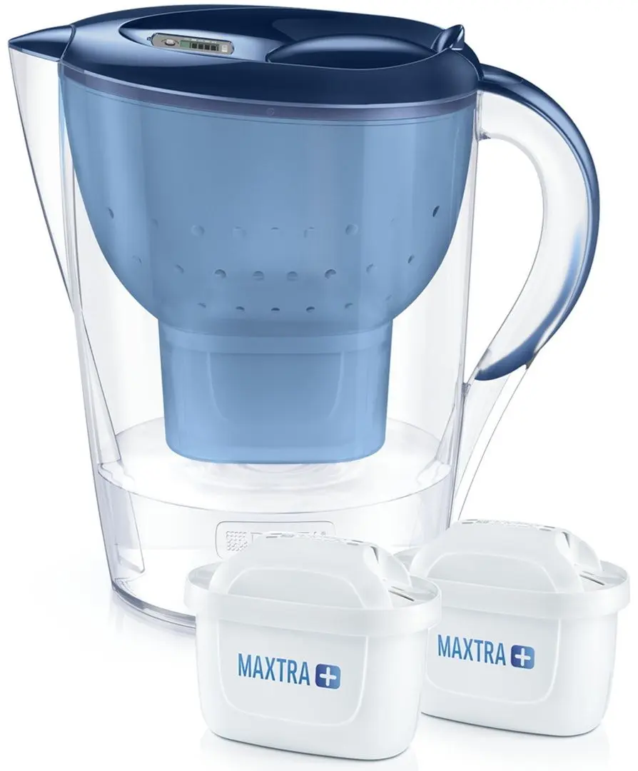 Фильтр-кувшин Brita Marella XL 3.5L + 2 фильтра Maxtra+ (Blue)