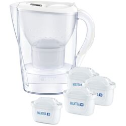 Фильтр-кувшин Brita Marella XL + 4 фильтрa Maxtra+ (White)