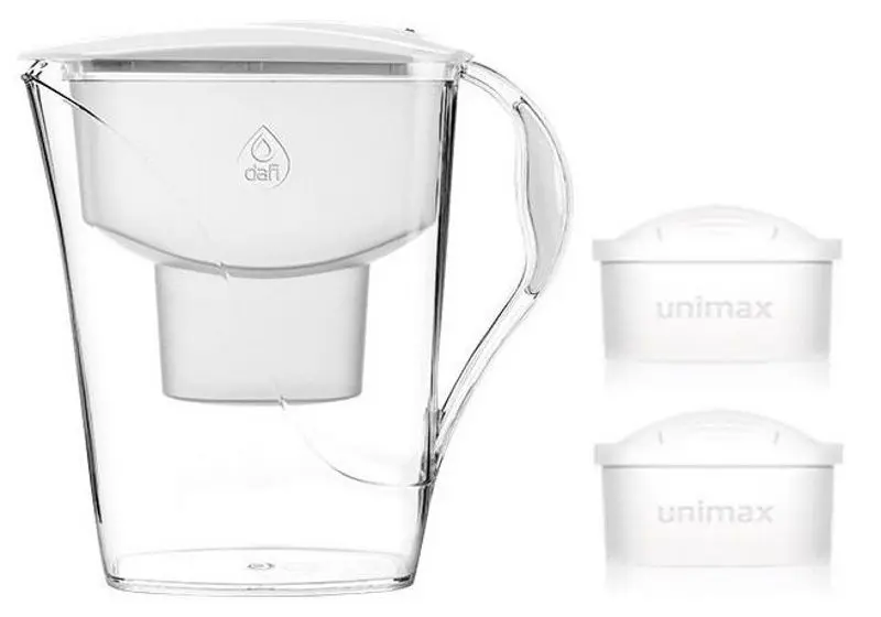 Filtru-cana Dafi Luna POZ00397 + 2 filtre Unimax (White)