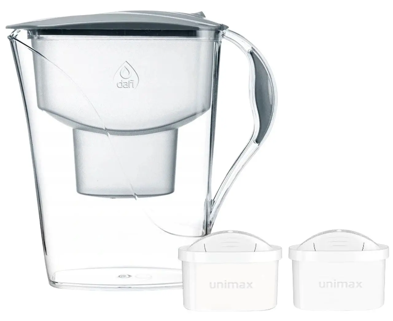 Filtru-cana Dafi Luna POZ02040 + 2 filtre Unimax (Gray)