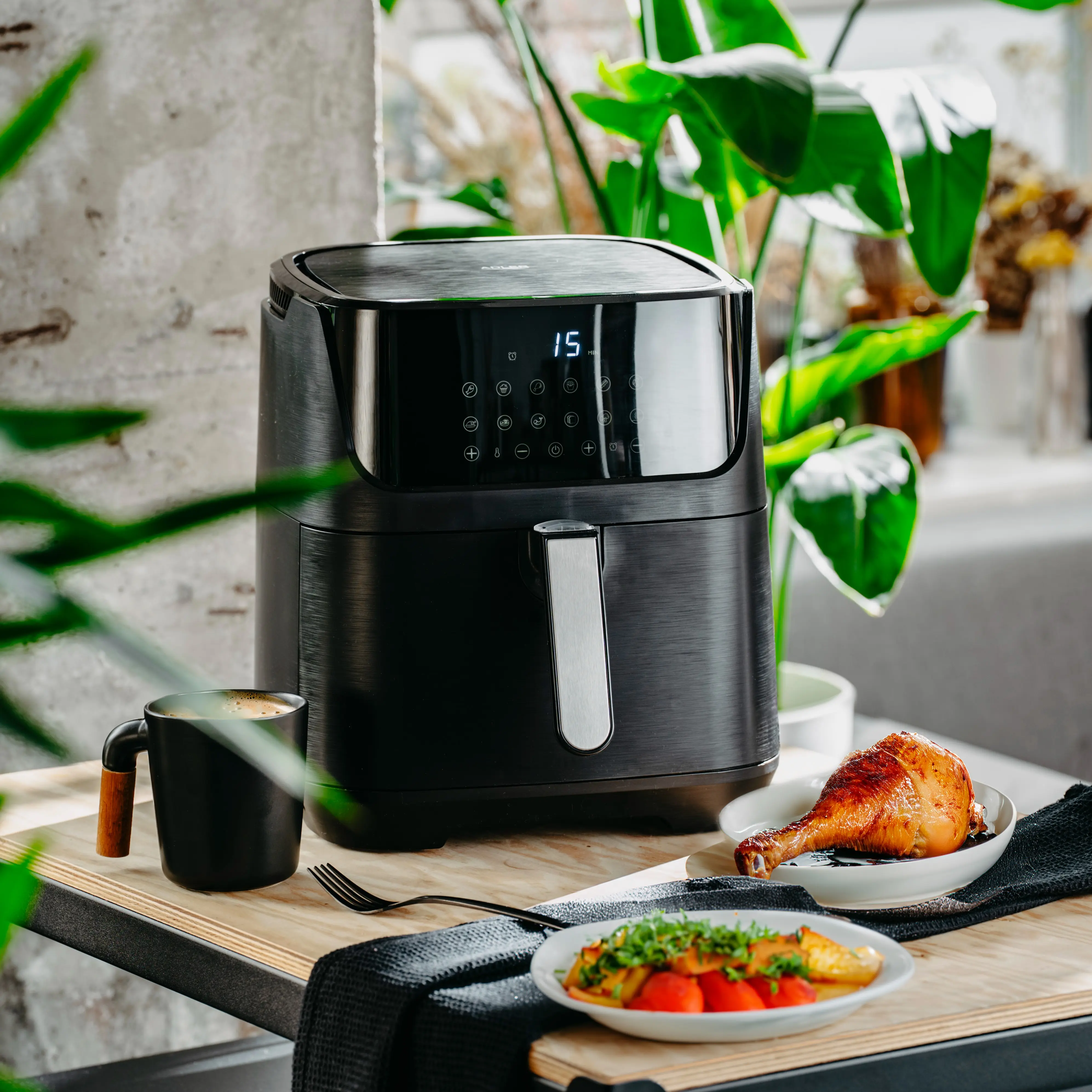 Friteuza cu aer cald Adler AD 6317 (Black)