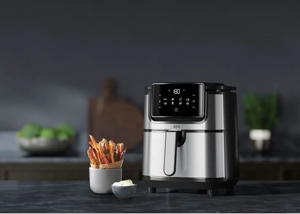 Аэрофритюрница AEG Gourmet 6 AF6-1-4ST (Black/Silver)