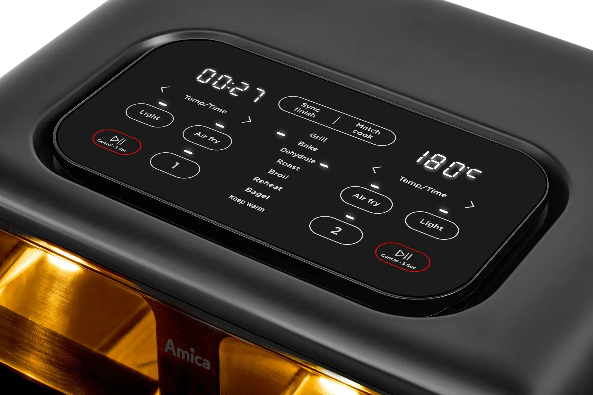 Аэрофритюрница Amica AFM 7020 (Black) - 6