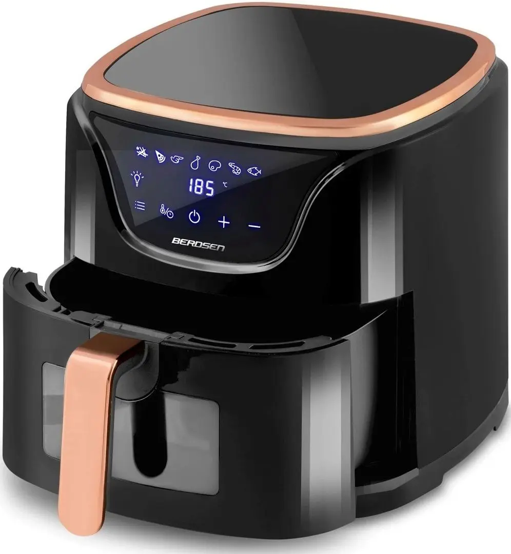 Аэрофритюрница Berdsen BD-652 (Black/Golden)
