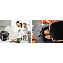 Аэрофритюрница Berdsen BD-652 (Black/Golden) Thumb