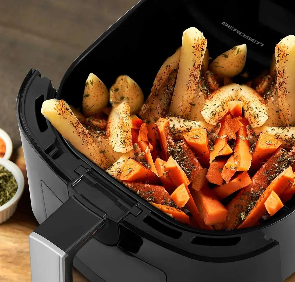 Аэрофритюрница Berdsen BD-652 (Black/Silver)