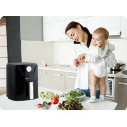 Аэрофритюрница Berdsen BD-654 365400 (Black/Silver) Thumb