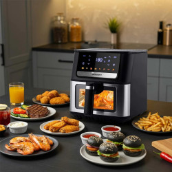 Аэрофритюрница Berdsen BD-655 365500 (Black/Inox) Thumb