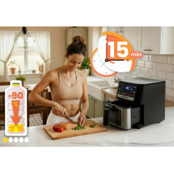 Аэрофритюрница Berdsen BD-655 365500 (Black/Inox) Thumb