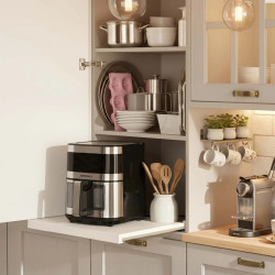 Аэрофритюрница Berdsen BD-656 365600 (Inox/Black) Thumb