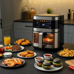 Аэрофритюрница Berdsen BD-656 365600 (Inox/Black) Thumb
