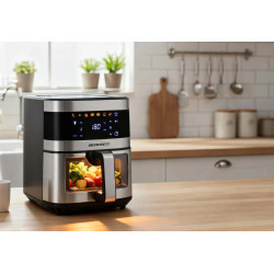 Аэрофритюрница Berdsen BD-656 365600 (Inox/Black) Thumb