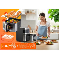 Аэрофритюрница Berdsen BD-656 365600 (Inox/Black) Thumb