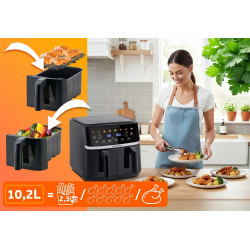 Аэрофритюрница Berdsen BD-657 365700 (Black) Thumb