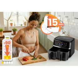 Аэрофритюрница Berdsen BD-657 365700 (Black) Thumb