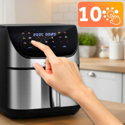 Аэрофритюрница Berdsen BD-659 365900 (Black/Inox) Thumb