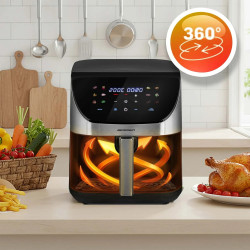 Аэрофритюрница Berdsen BD-659 365900 (Black/Inox) Thumb