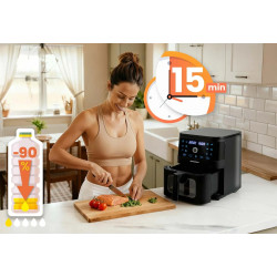 Аэрофритюрница Berdsen BD-661 366100 (Black) Thumb