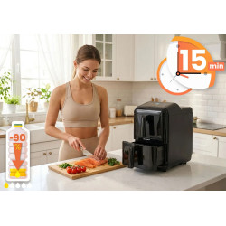 Аэрофритюрница Berdsen BD-663 366300 (Black) Thumb