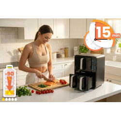 Аэрофритюрница Berdsen BD-664 366400 (Black/Inox) Thumb