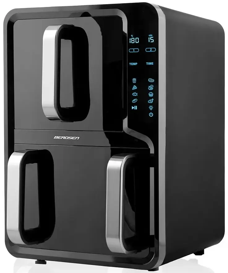 Аэрофритюрница Berdsen BD-664 366400 (Black/Inox)