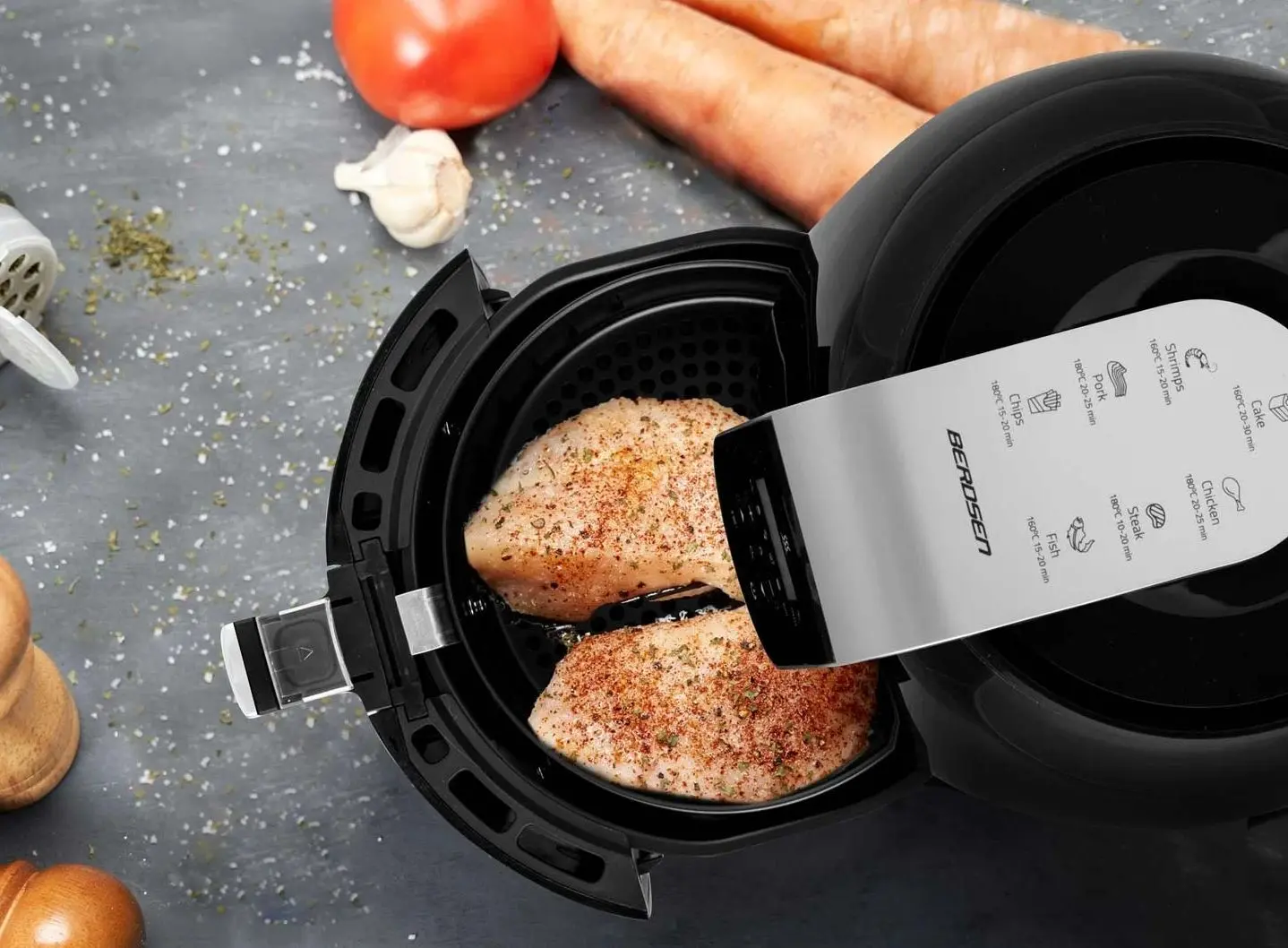 Аэрофритюрница Berdsen BD-651 (Black)