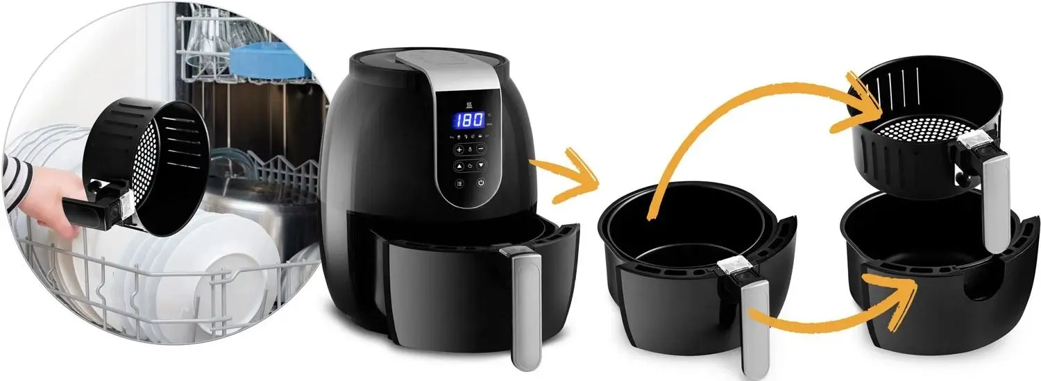 Аэрофритюрница Berdsen BD-651 (Black)